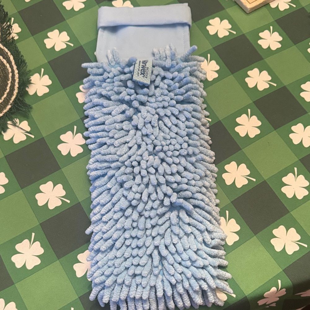 Norwex Blue Chenille Hand Towel - Picture 2 of 2